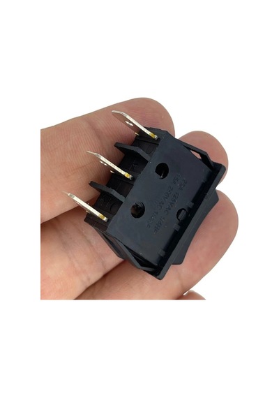 Ic-117 Dar Işıksız Yaylı Anahtar Mom-off-mom 3p