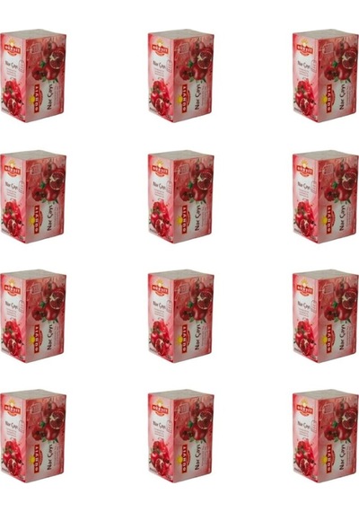 Günvit Meyveli Nar Çayı Bardak Süzen Poşet 12 x 20'li