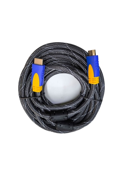 Hdmı Erkek Erkek Örgülü Kablo Hdmi 1080p V1.4 Örgülü Kablo 7m
