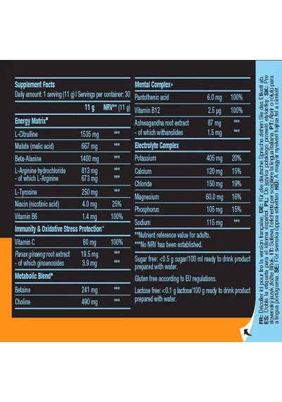 Bıotech Usa Pump Preworkout Caffeine Stim Free 330 G