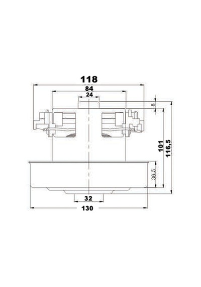 Samsung Uyumlu Sc5678 Süpürge Motoru-cg35hd
