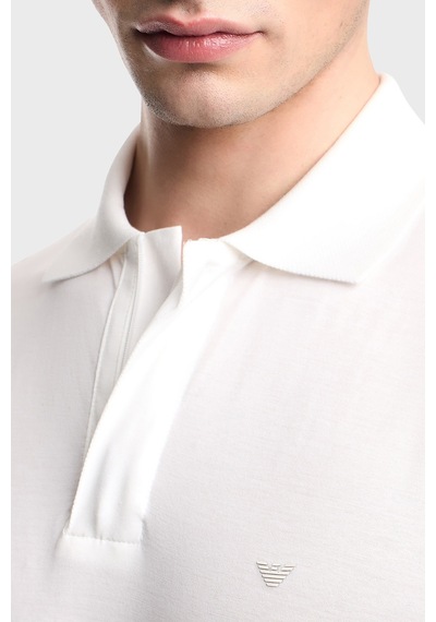 Emporio Armani Erkek Polo Em005492 Af24839 U0003 Beyaz Beyaz