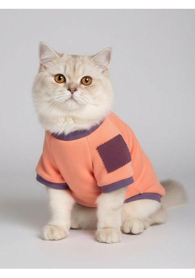 Sevimli Unicorn Marşmelov Pembe Kedi Polar Sweatshirt