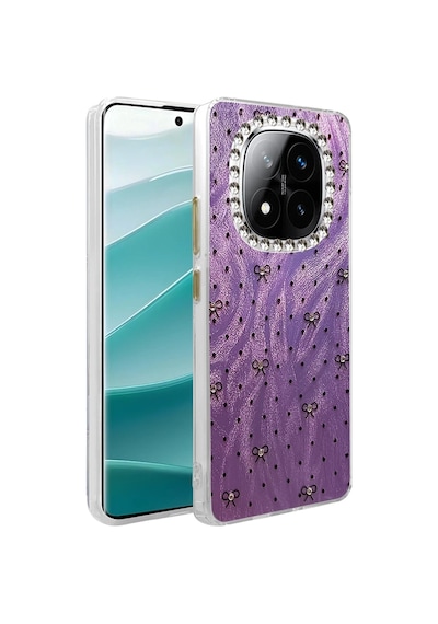 Bezos Redmi Note 14 Pro 4g Uyumlu Kılıf Blade Aynalı Desenli Kapak - Desen 2 Mbt06