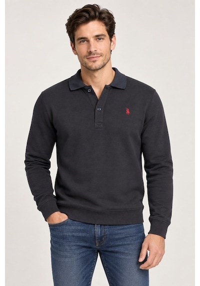 V9007 Dewberry Erkek Sweatshırt-lacivert-1
