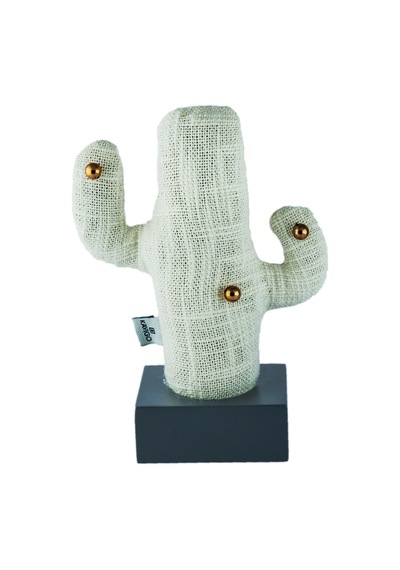 Kayigo Cactus Lavanta Dolgulu Gri Notluk Pembe