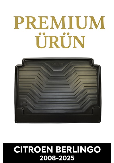 Citroen Berlingo 2008-2025 Uyumlu Bagaj Havuzu 3d Premium