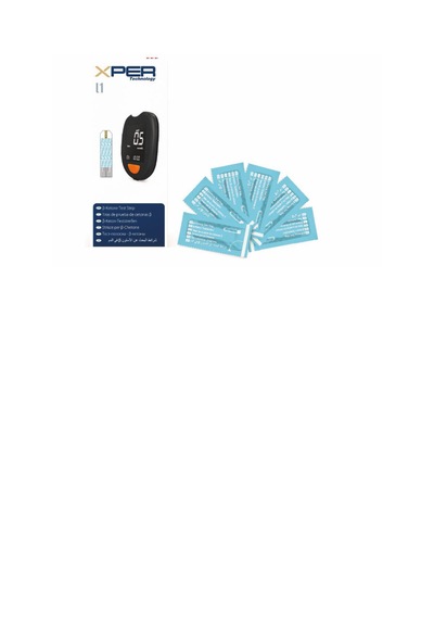 Kan Keton Test Stribi 100 Lük+ Ölçüm Cihazı+ Glukoz Test Stribi 100 Lük
