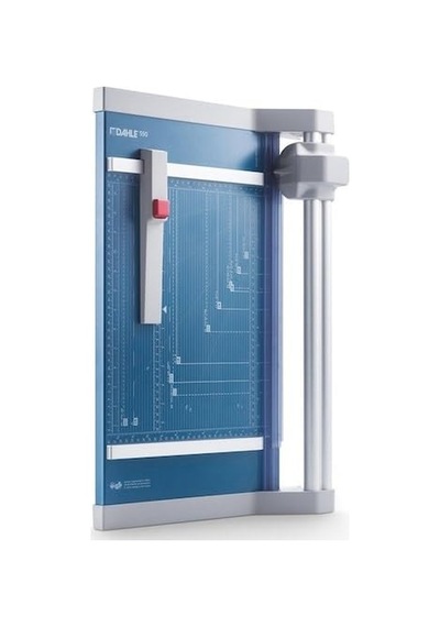 Ayrex Dahle 550 Kağıt Kesici Dın A4'e Kadar, 20 Yaprak Kesme Performansı, 2 Mm Kesme Yüksekliği Mavi