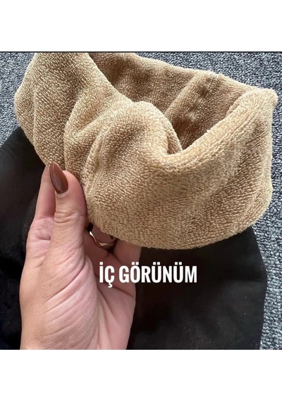 Sihirli Termal Çorap Ten Rengi Görünümlü İçi Havlu Termal Çorap Ten