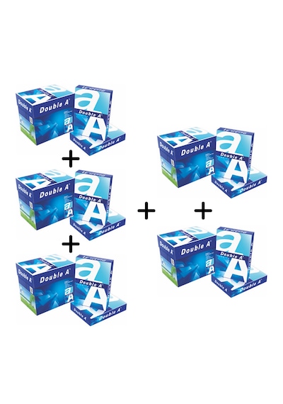 Double A - Toptan Satış ,a4 Fotokopi Kağıdı 80 G 5 Koli 25 Paket