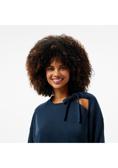 Boss Kadın Modal Karışımlı Mavi Sweatshirt50531833