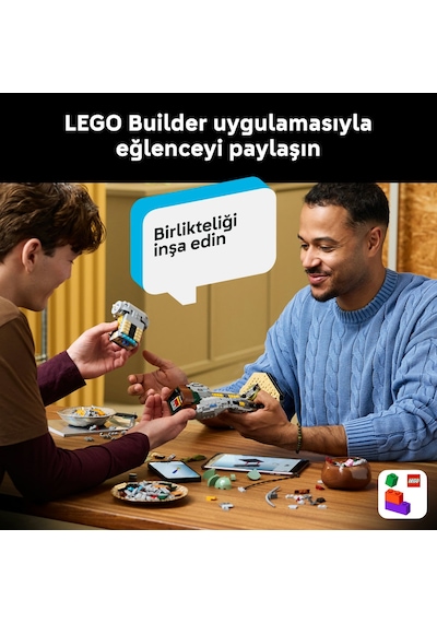 LEGO® Star Wars™ Boba Fett™ 75455 - Yetişkinler için Aslına Uygun Detaylar İçeren Dekoratif Model Yapım Seti (1544 Parça)