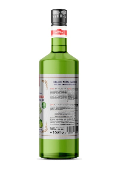 Nish Cool Lime Aromalı Baz İçecek 700 Ml - Pet Şişe