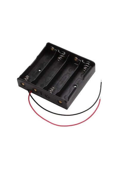 18650 Pil Yatağı 4lü Lityum Ion Pil Yuvası Seri 14.8v