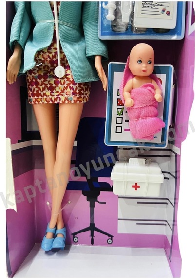 Vardem Aksesuarlı Doktor Bebek