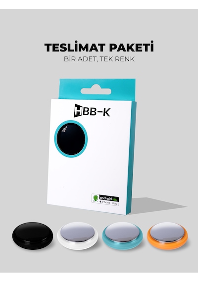 Hbb-k Plus Tag 01 Apple Uyumlu iOS - Android Airtag Akıllı Takip