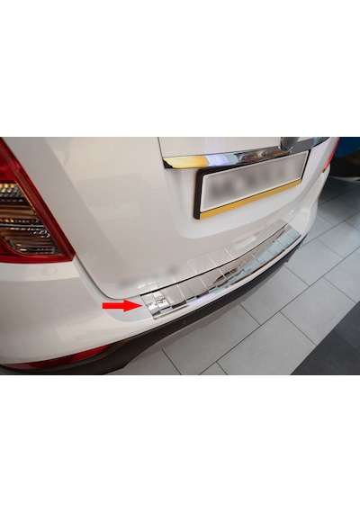S-Dizayn  Chevrolet Trax Krom Arka Tampon Eşiği 2011 Üzeri