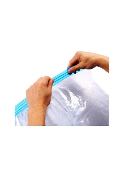Vakumlu Hurç Vakumlu Saklama Torbası(Ebat 100X130 CM) Şeffaf