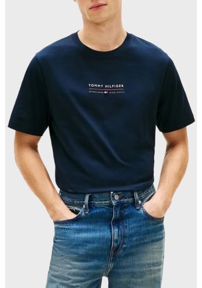 Tommy Hilfiger % 100 Pamuk Regular Fit Bisiklet Yaka T Shirt Erkek T Shirt Mw0mw42363 Dw5 Lacivert Tommy Hilfiger % 100 Pamuk Regular Fit Bisiklet Yaka T Shirt Erkek T Shirt Mw0mw42363 Dw5 Lacivert