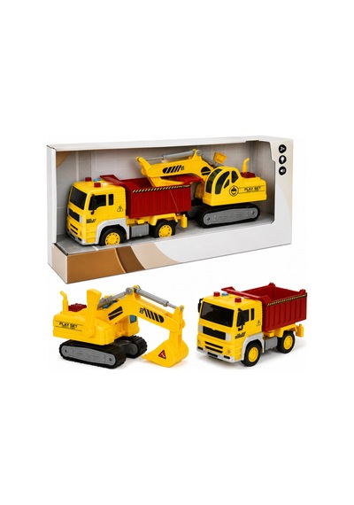 S00001999 1/20 İnşaat Araçları 2li Ses/ışık