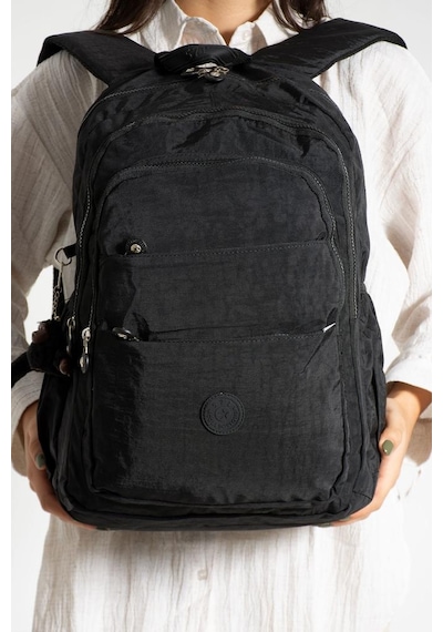 Baginn 571 Collection Lise Üniversite Klinkır Kumaş Sırt Çantası 45 x 30 Cm