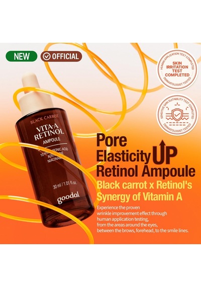 Tr Siyah Havuç Özü Ve Saf Retinol İçeren Ampul Black Carrot Vita-a Retinol Firming Ampoule
