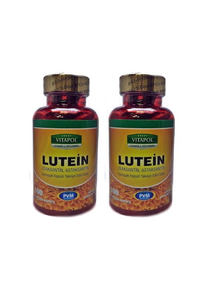 Vitapol Lutein Zeaksantin Astaksantin 100 Yumuşak Kapsül 2 Adet