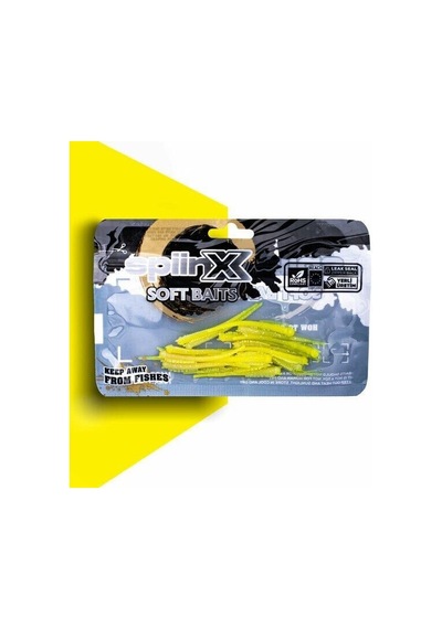 Spiinx Sandworm 6cm 18p Silikon Yem