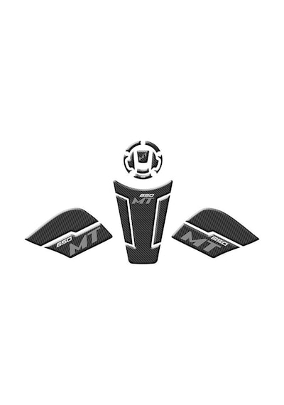 Cf Moto 650 Mt 2022 - 2024 Uyumlu Tank Pad Set 001 Çok Renkli
