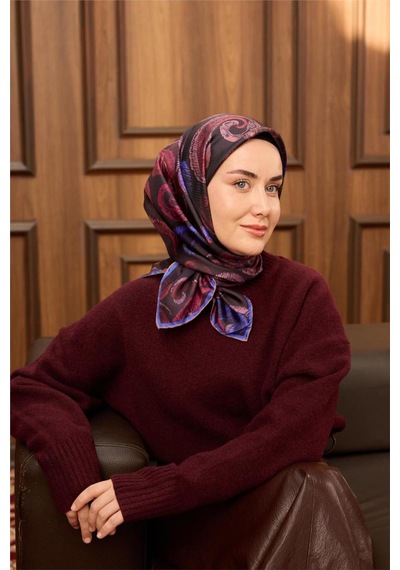 Silk Home Twill İpek Eşarp 11490-23 Acı Kahve