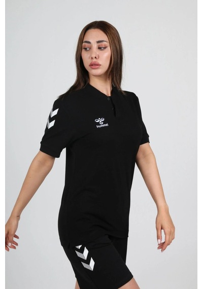 Hummel Armin Pamuklu Bebe Yaka Tişört Siyah 4xl Siyah