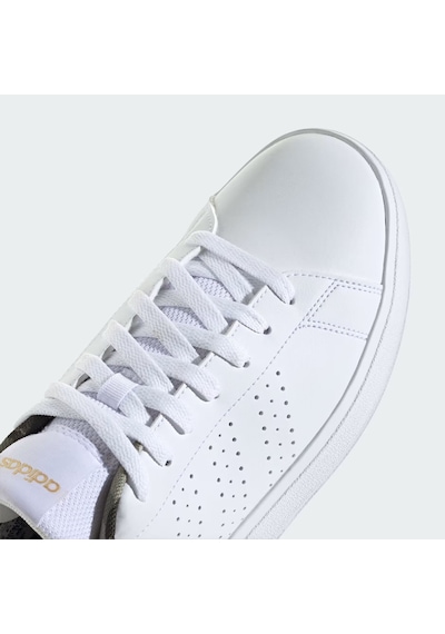 Ftwwht/ftwwht/olıstr Adidas Erkek Günlük Spor Ayakkabı Advantage Base 2.0 Ih0071 Beyaz
