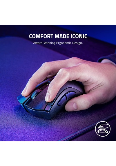 Razer Deathadder V2 X Hyperspeed - Kablosuz Oyun Için Ergonomik M