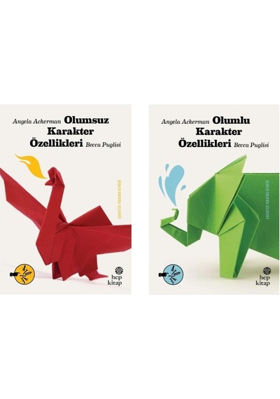 Olumlu Karakter Özellikleri + Olumsuz Karakter Özellikleri 2 Kitap