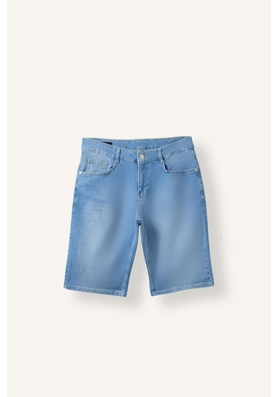 Defacto Regular Fit Jean Bermuda Şort I6890ax26aunm39 Mavi-nm39