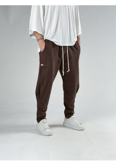 Cocopelli Kahverengi Erkek Hazar Pantolon Coc3164