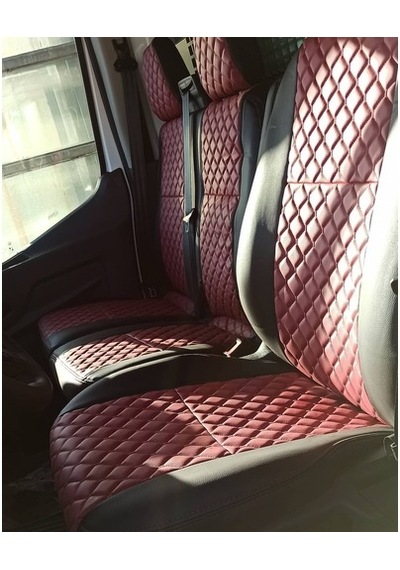 Ford Transit 2021 Araca Özel Deri Tek Kabin Oto Koltuk Kılıfı (476918663)