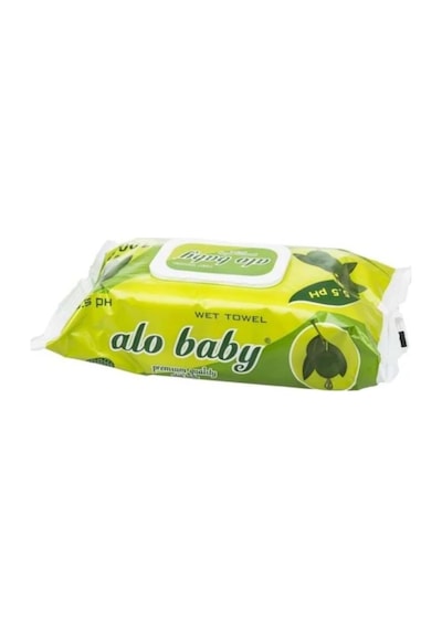 Alo Baby Zeytinyağlı Islak Mendil 102'Li