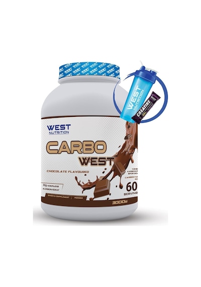 West Nutrition Hediye- Carbowest Karbonhidrat Kompleksi 3000 Gr 60 Servis