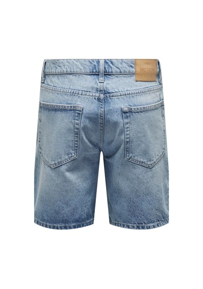 Only & Sons Onsedge Pım Dnm Shorts Box Vd Açık Mavi Cok Renklı