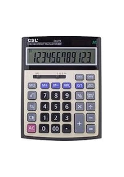 Csl Cs-2ts 12 Hane Masa Tipi İşlem Kontrollü Hesap Makinesi Kdo Diğer