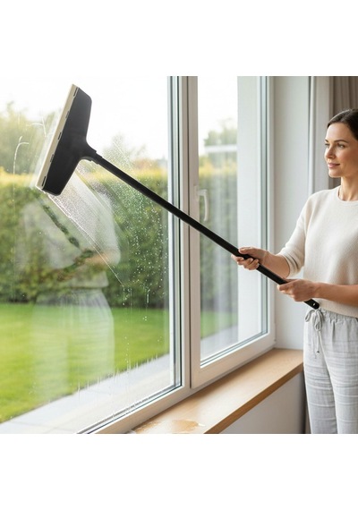 Premium 40 Cm Sapsız Yersil Silgeç Çekpas Profesyonel Yer Temizlik Aparatı Cam Çekçek Dayanıklı