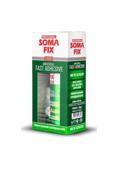 Somafix Genel Amaçlı Hızlı Yapıştırıcı 100 Ml + 25 Grgrs665