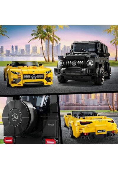 LEGO® 76924 Speed Champions Mercedes-amg G 63 Ve Mercedes-amg Sl 63 808 Parça