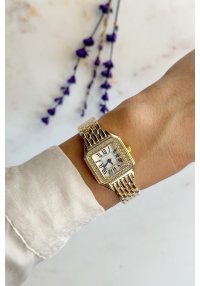Frigg Gold Kadın Kol Saati Altın