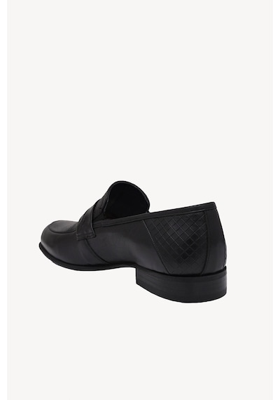Ysf Erkek Siyah Klasik Loafer Ayakkabı