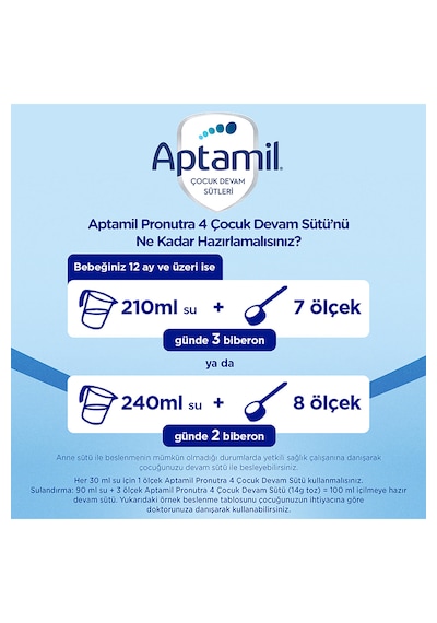 Aptamil Pronutra 3 Devam Sütü 600 G x 4 Adet