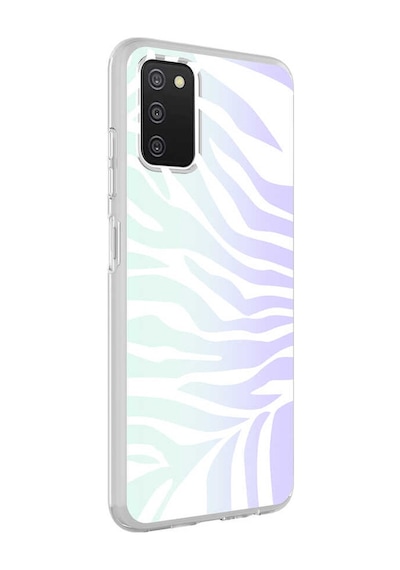 Zore Galaxy Uyumlu A03s Kılıf M-blue Desenli Kapak - Zebra No1 Zebra No1
