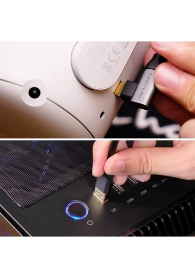5 Gbps Type-c Vr Data Şarj Kablosu Oculus Quest 2 İçin Link Cable 90 Type-c Uç Usb 3.2 Kablo 5 Standart